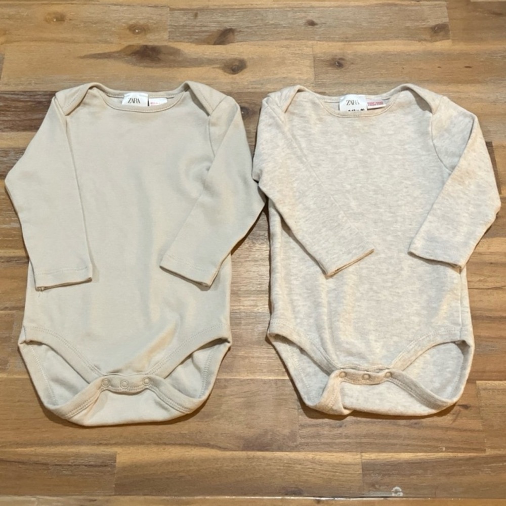 Zara Baby Bodysuit Set 9-12m
